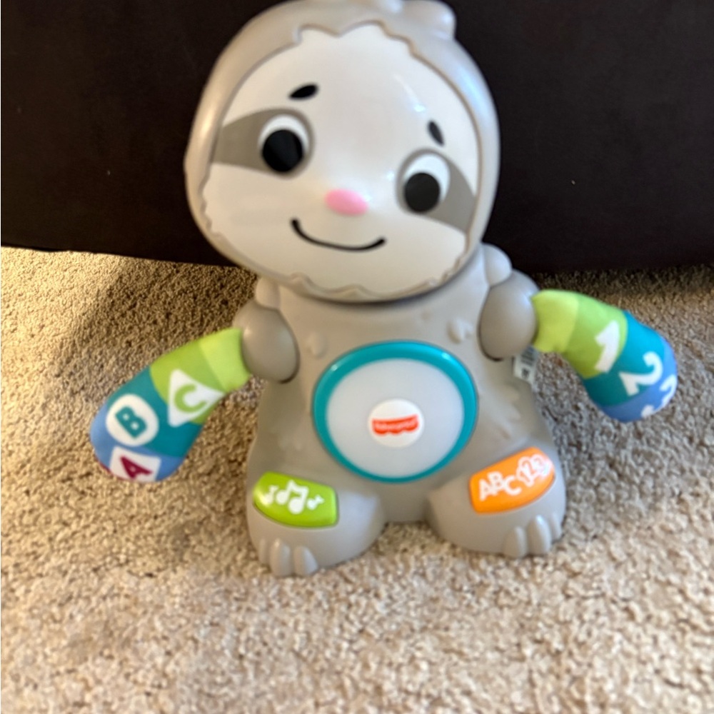 Interactive Sloth Toy with Lights and Sounds